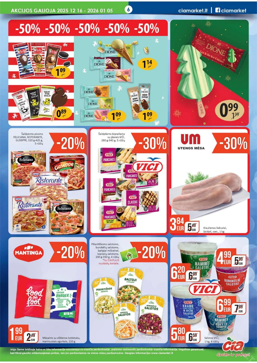 ČIA MARKET akcijų leidinys Nr. 25 puslapis 6