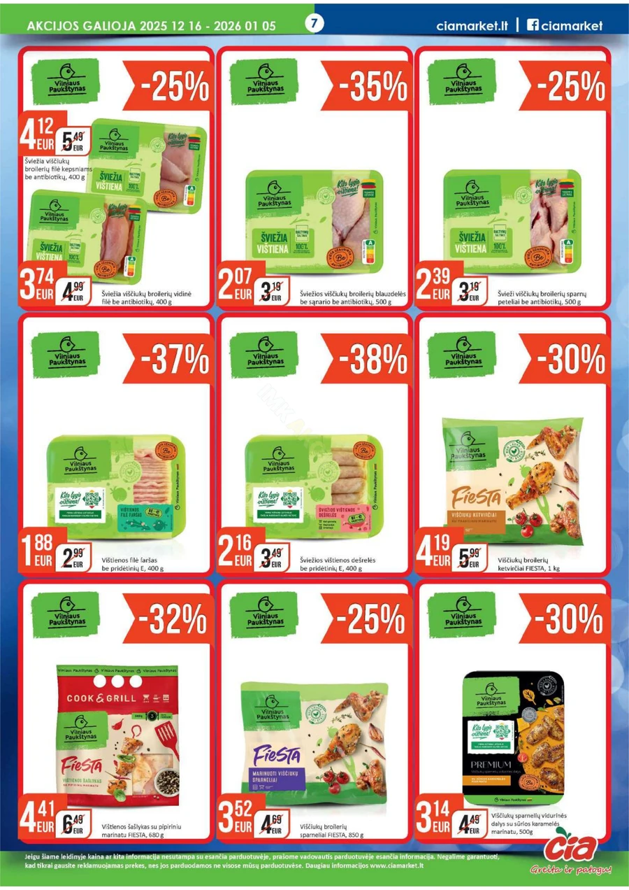 ČIA MARKET akcijų leidinys Nr. 25 puslapis 7