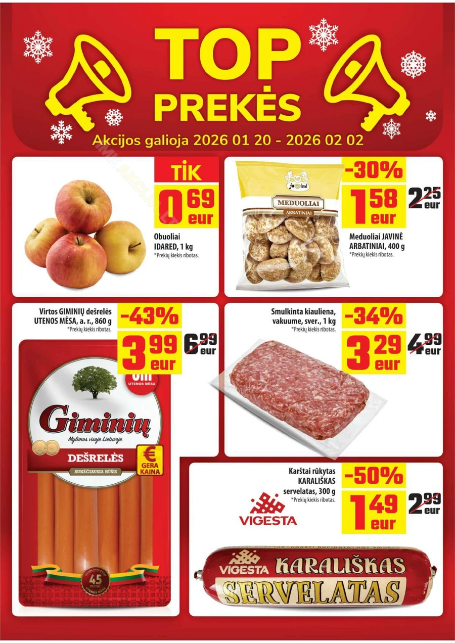 ČIA MARKET akcijų leidinys Nr. 2 puslapis 2