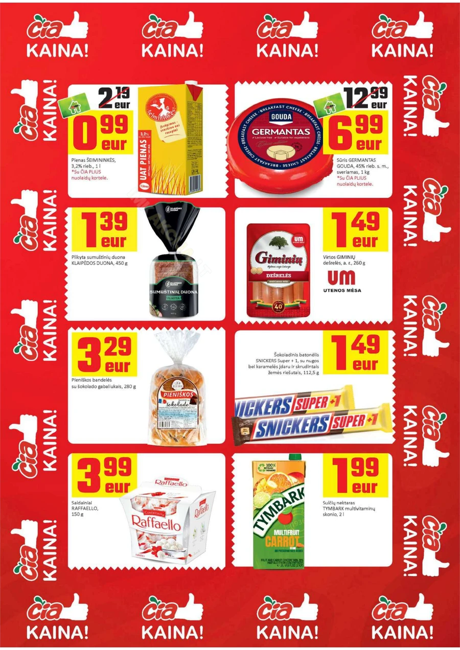 ČIA MARKET akcijų leidinys Nr. 2 puslapis 19