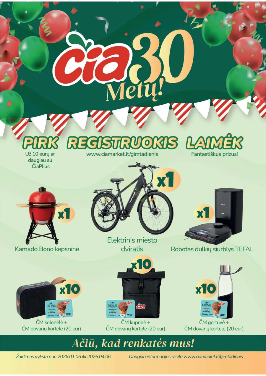 ČIA MARKET akcijų leidinys Nr. 2 puslapis 3