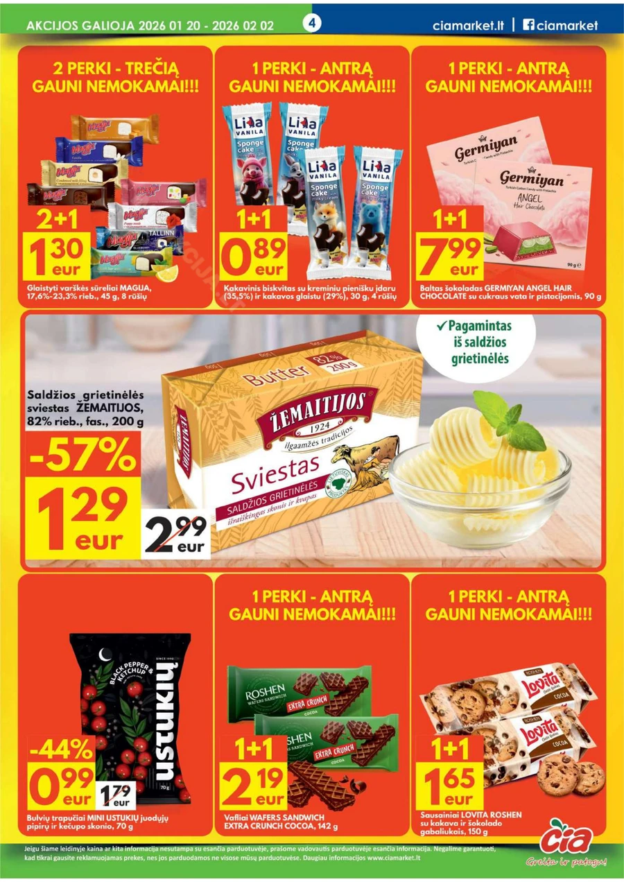 ČIA MARKET akcijų leidinys Nr. 2 puslapis 4