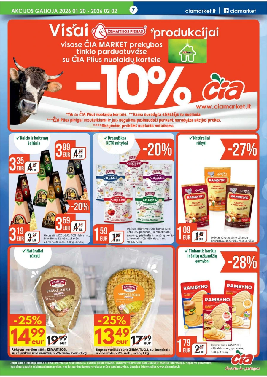 ČIA MARKET akcijų leidinys Nr. 2 puslapis 7