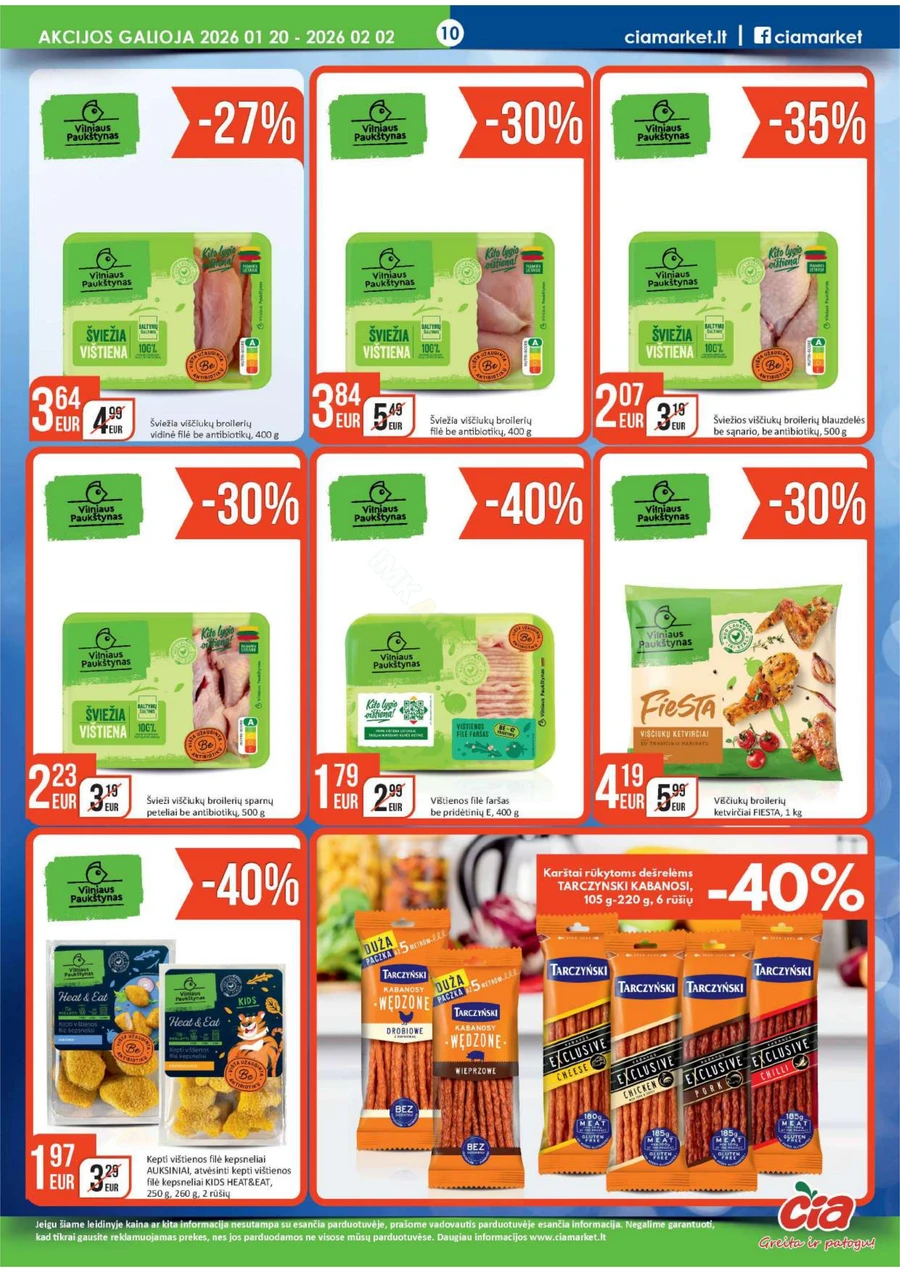 ČIA MARKET akcijų leidinys Nr. 2 puslapis 10