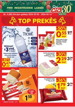 ČIA MARKET akcijų leidinys Nr. 4