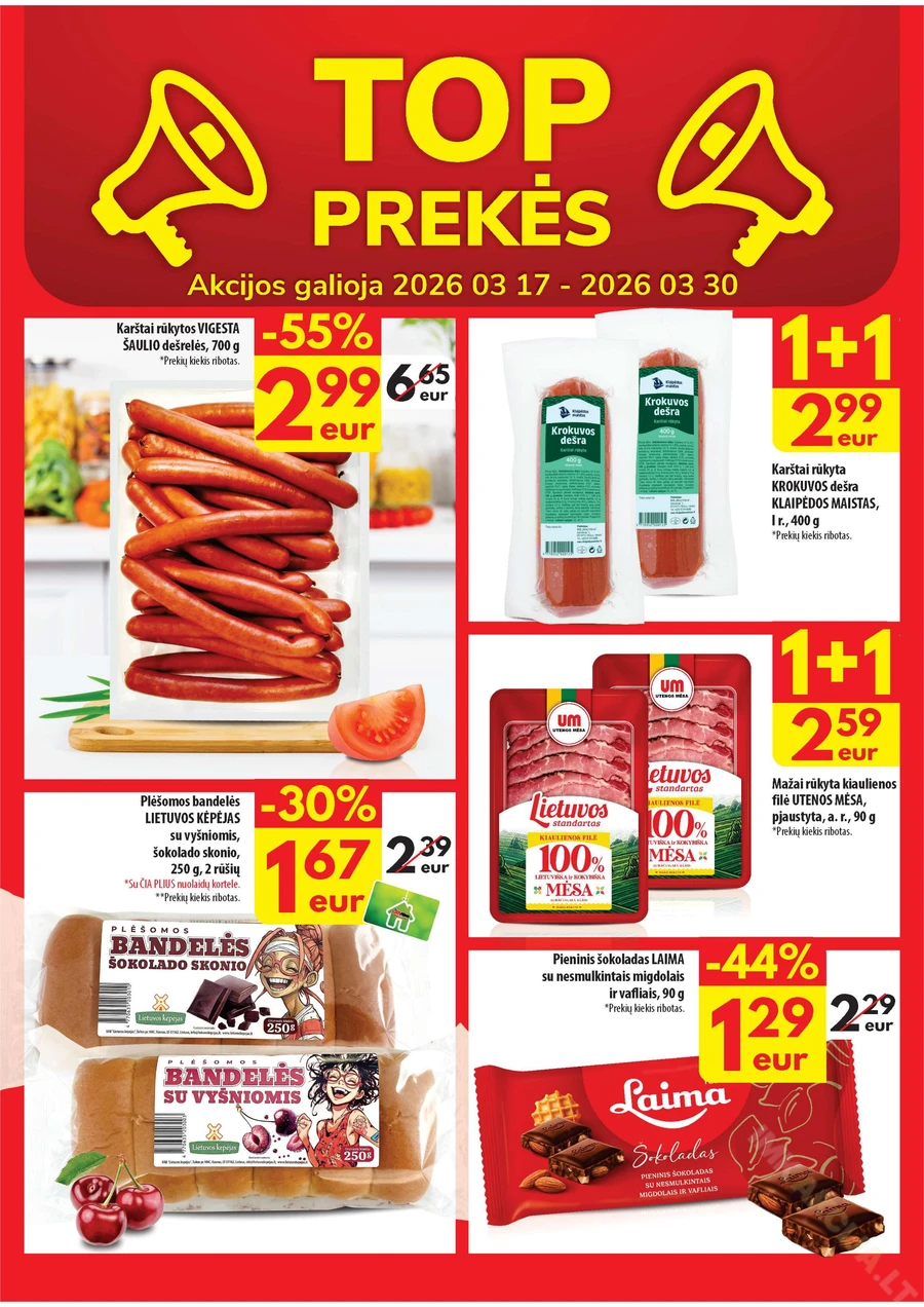 ČIA MARKET akcijų leidinys Nr. 6 puslapis 2