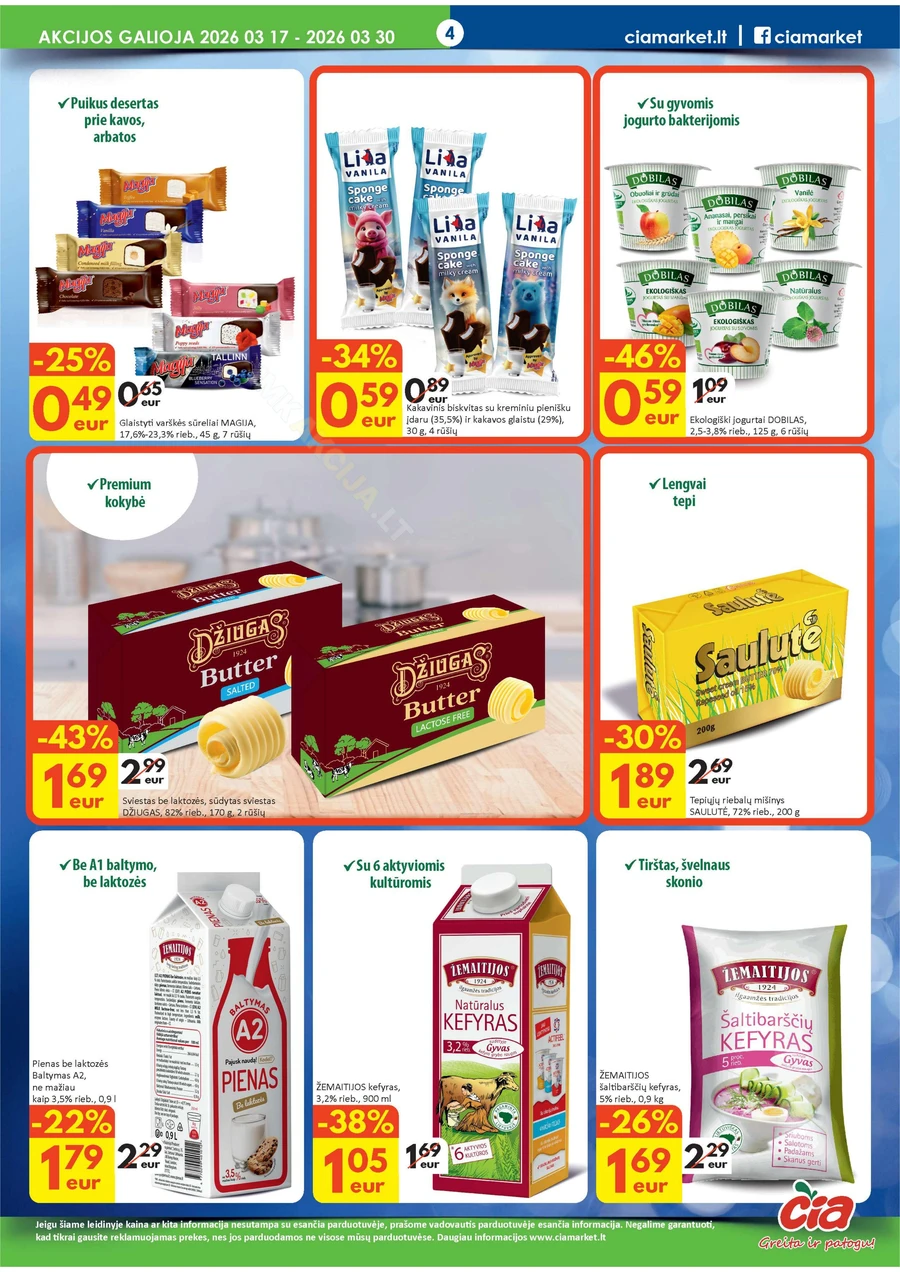 ČIA MARKET akcijų leidinys Nr. 6 puslapis 4