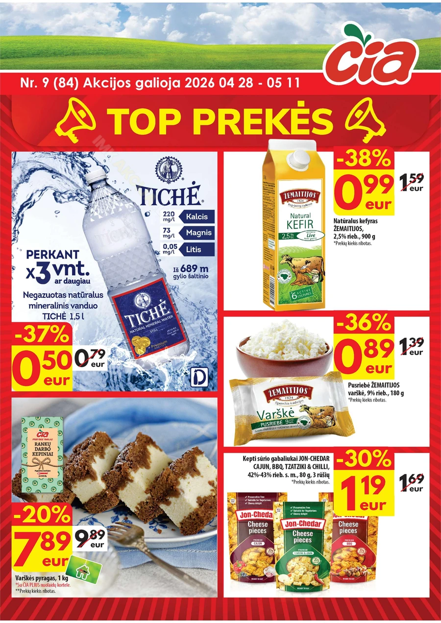 ČIA MARKET akcijų leidinys Nr. 9 puslapis 1