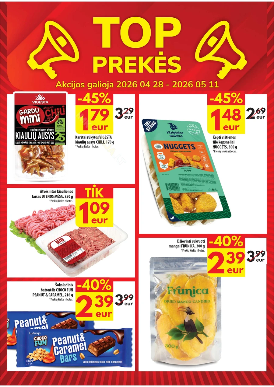ČIA MARKET akcijų leidinys Nr. 9 puslapis 2