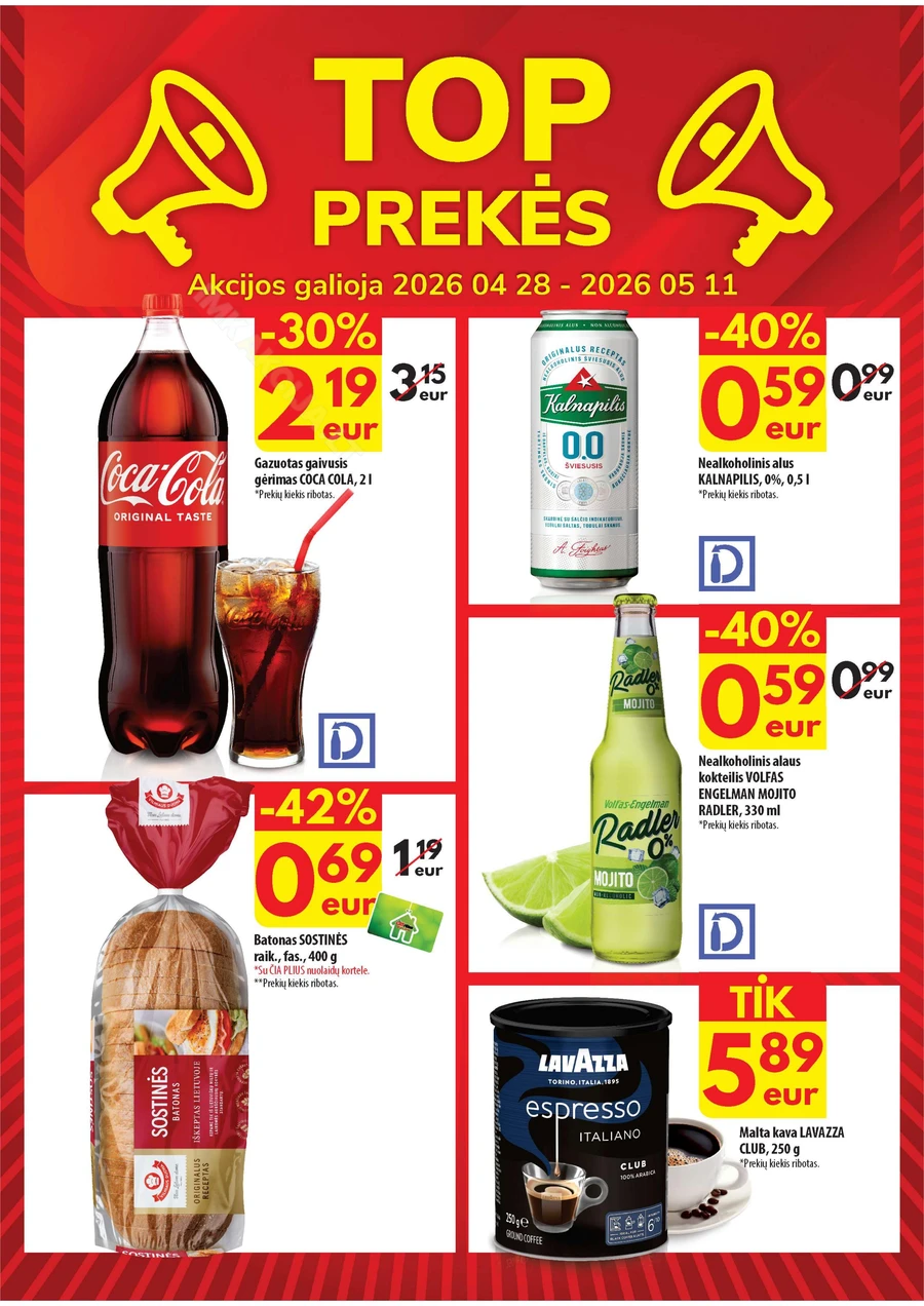 ČIA MARKET akcijų leidinys Nr. 9 puslapis 20