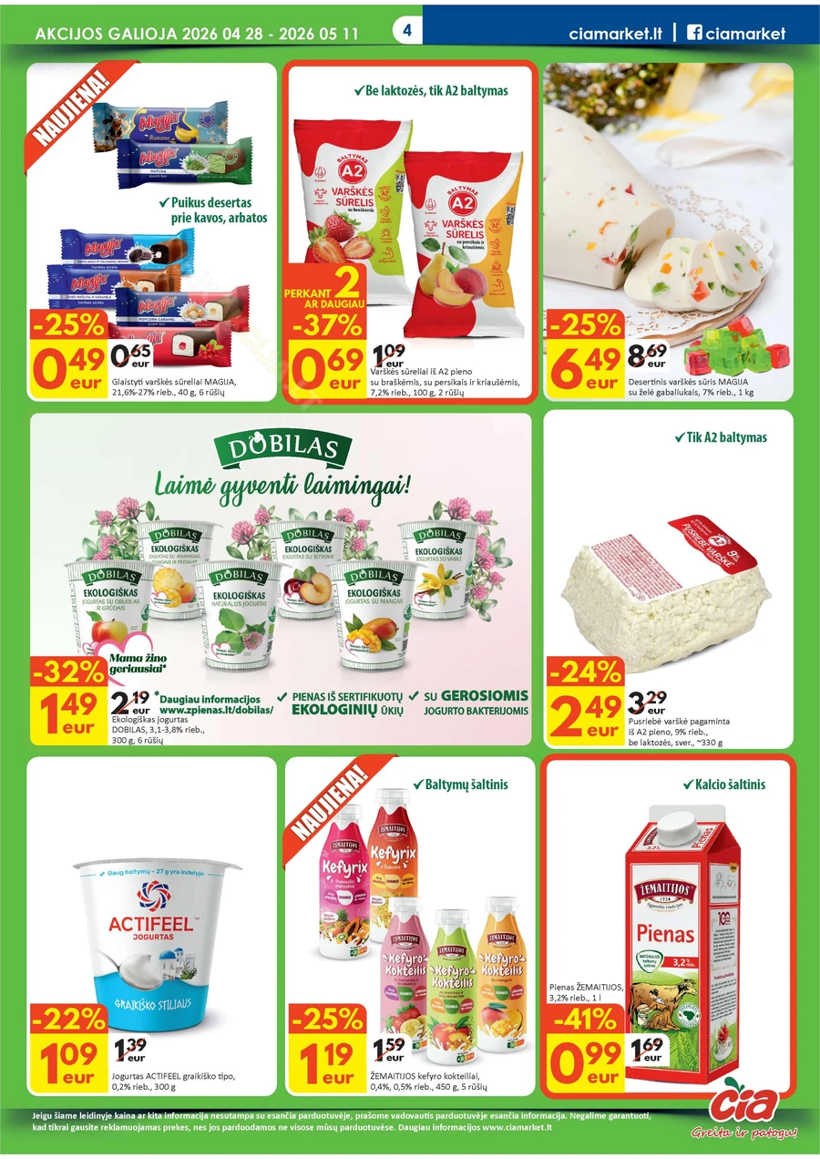 ČIA MARKET akcijų leidinys Nr. 9 puslapis 4