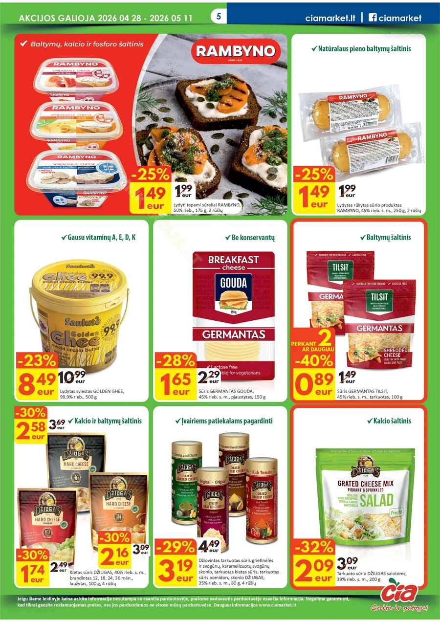 ČIA MARKET akcijų leidinys Nr. 9 puslapis 5