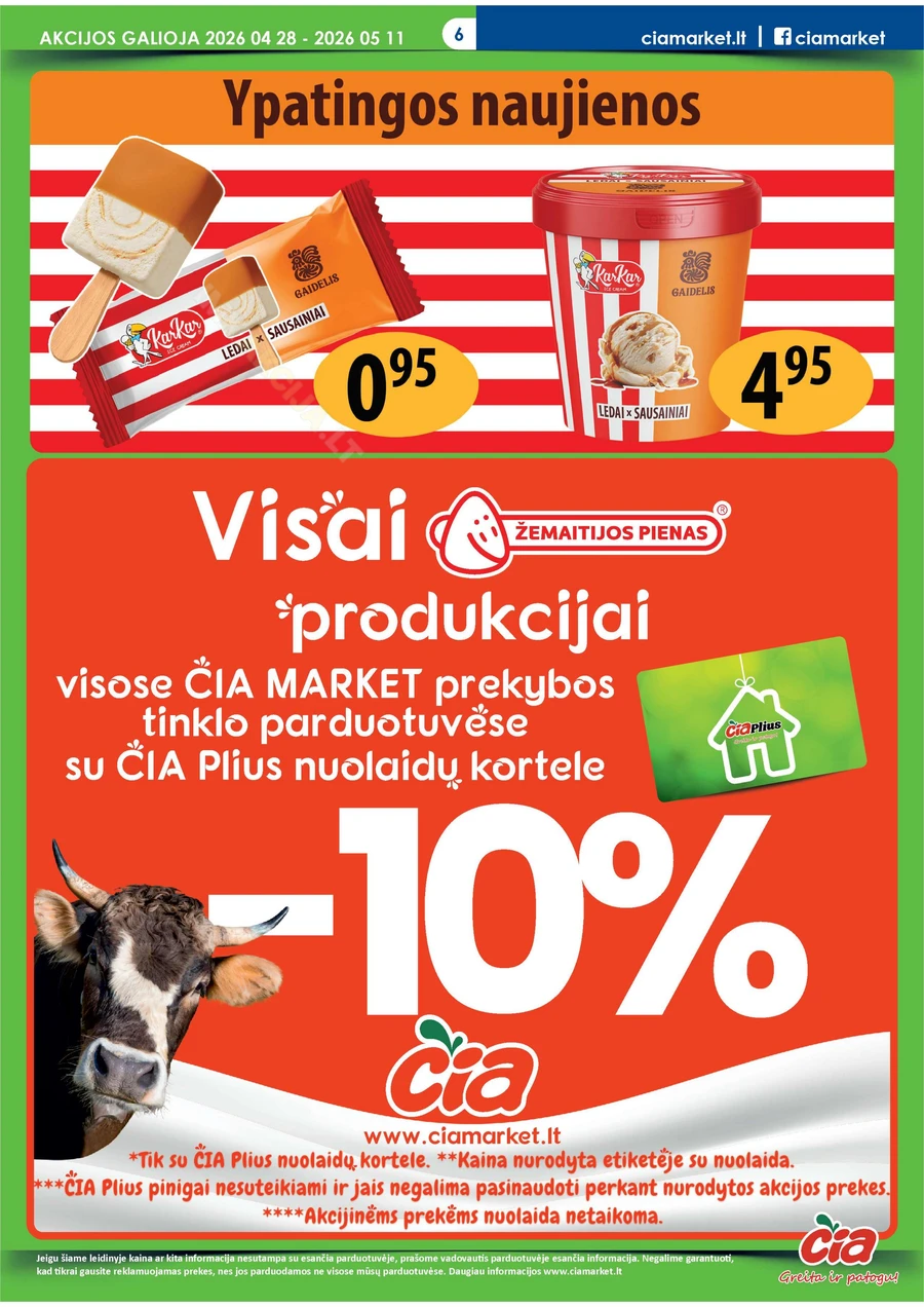 ČIA MARKET akcijų leidinys Nr. 9 puslapis 6