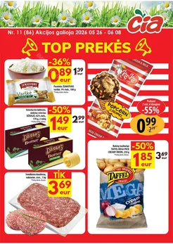 ČIA MARKET akcijų leidinys Nr. 11
