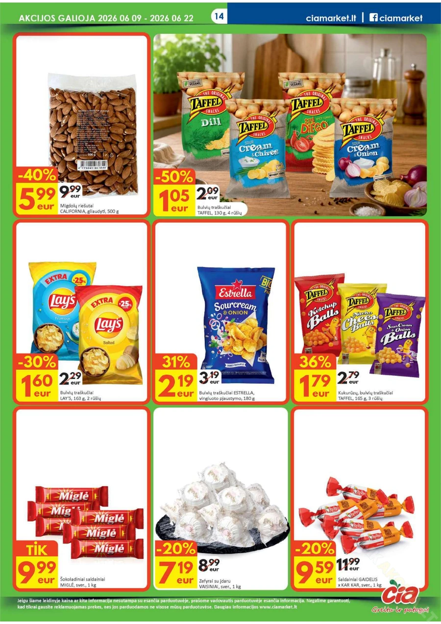 ČIA MARKET akcijų leidinys Nr. 12 puslapis 14