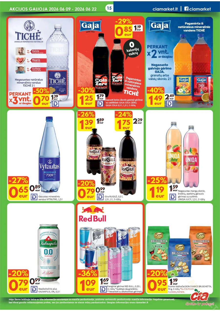 ČIA MARKET akcijų leidinys Nr. 12 puslapis 15