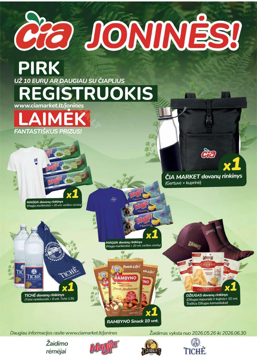 ČIA MARKET akcijų leidinys Nr. 12 puslapis 16