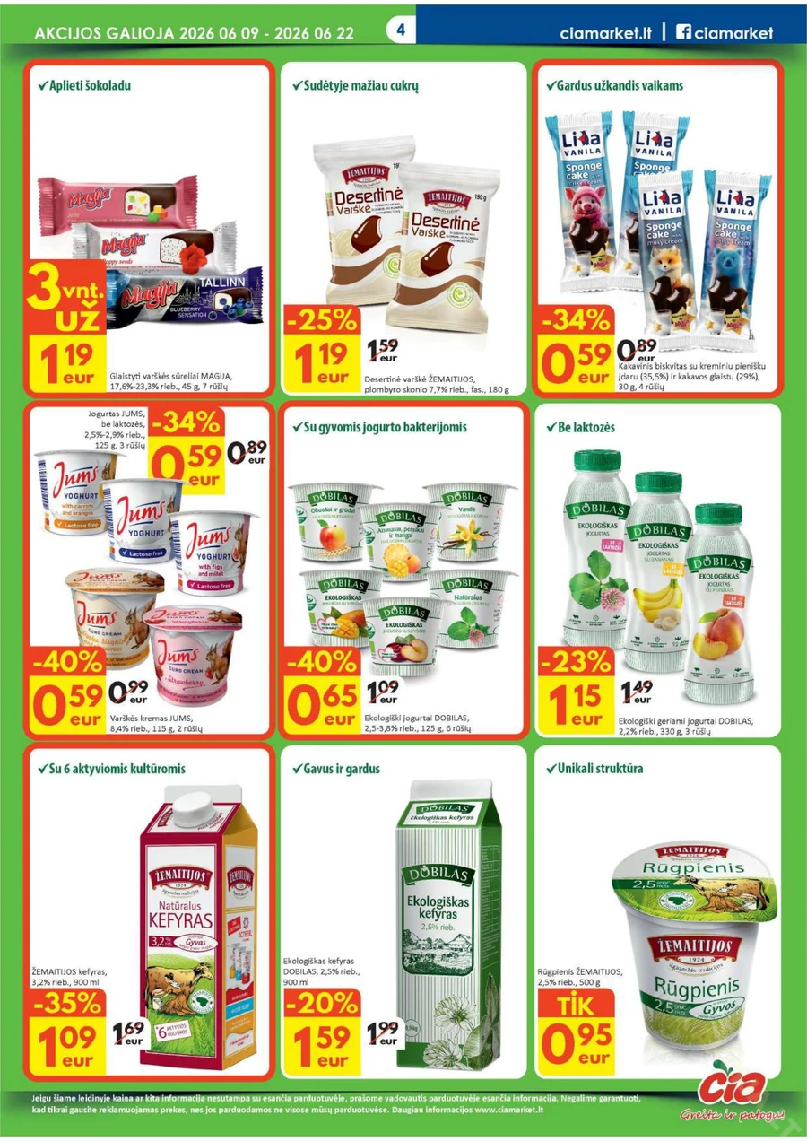 ČIA MARKET akcijų leidinys Nr. 12 puslapis 4