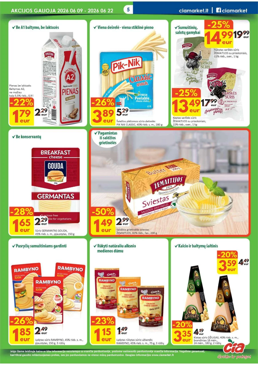 ČIA MARKET akcijų leidinys Nr. 12 puslapis 5