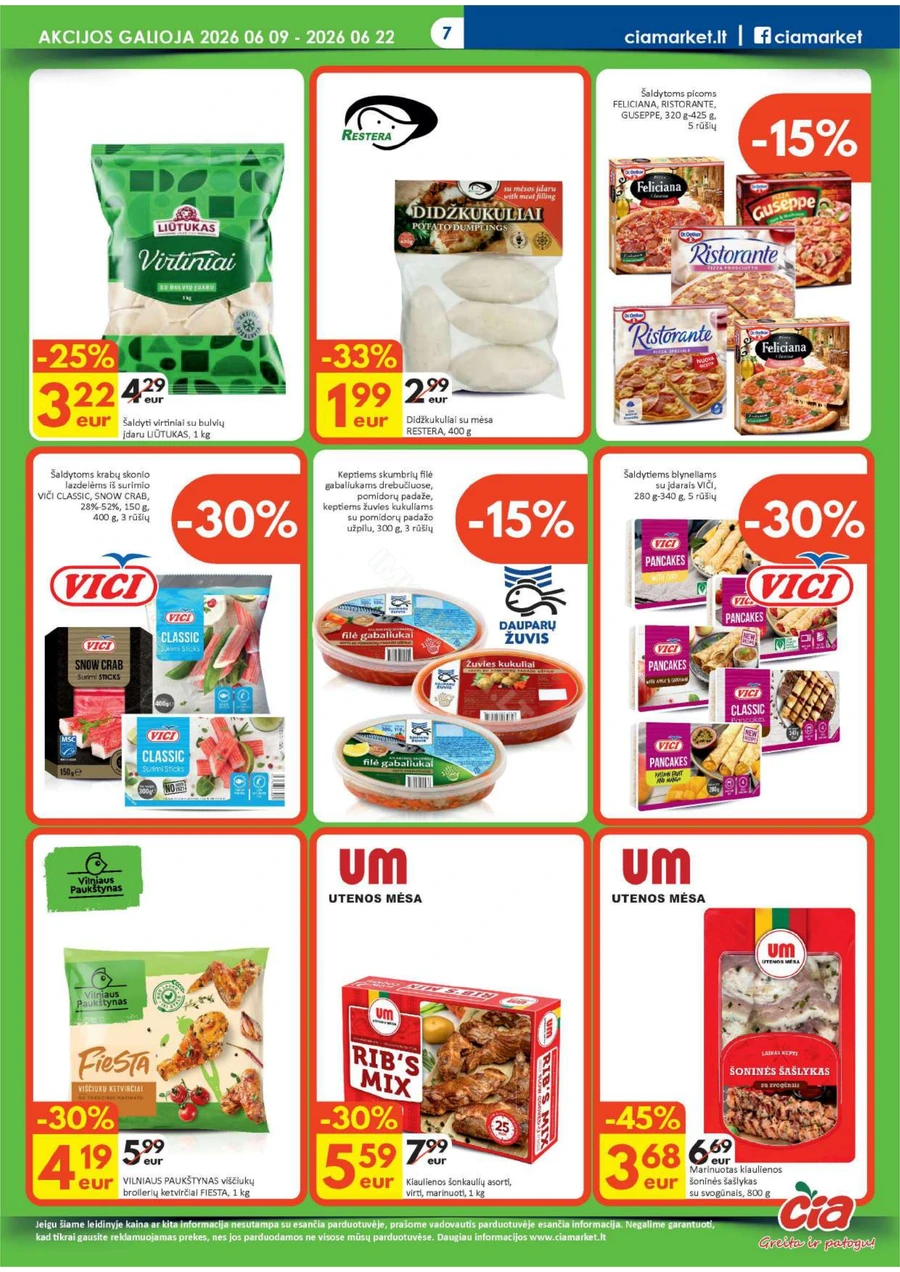 ČIA MARKET akcijų leidinys Nr. 12 puslapis 7