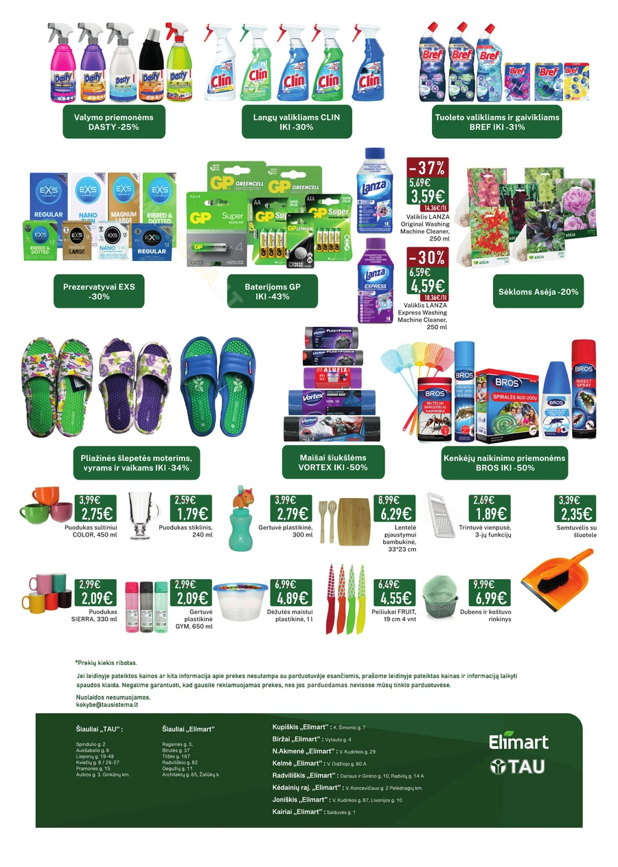 ELIMART, TAU akcijų leidinys Nr. 6 puslapis 16