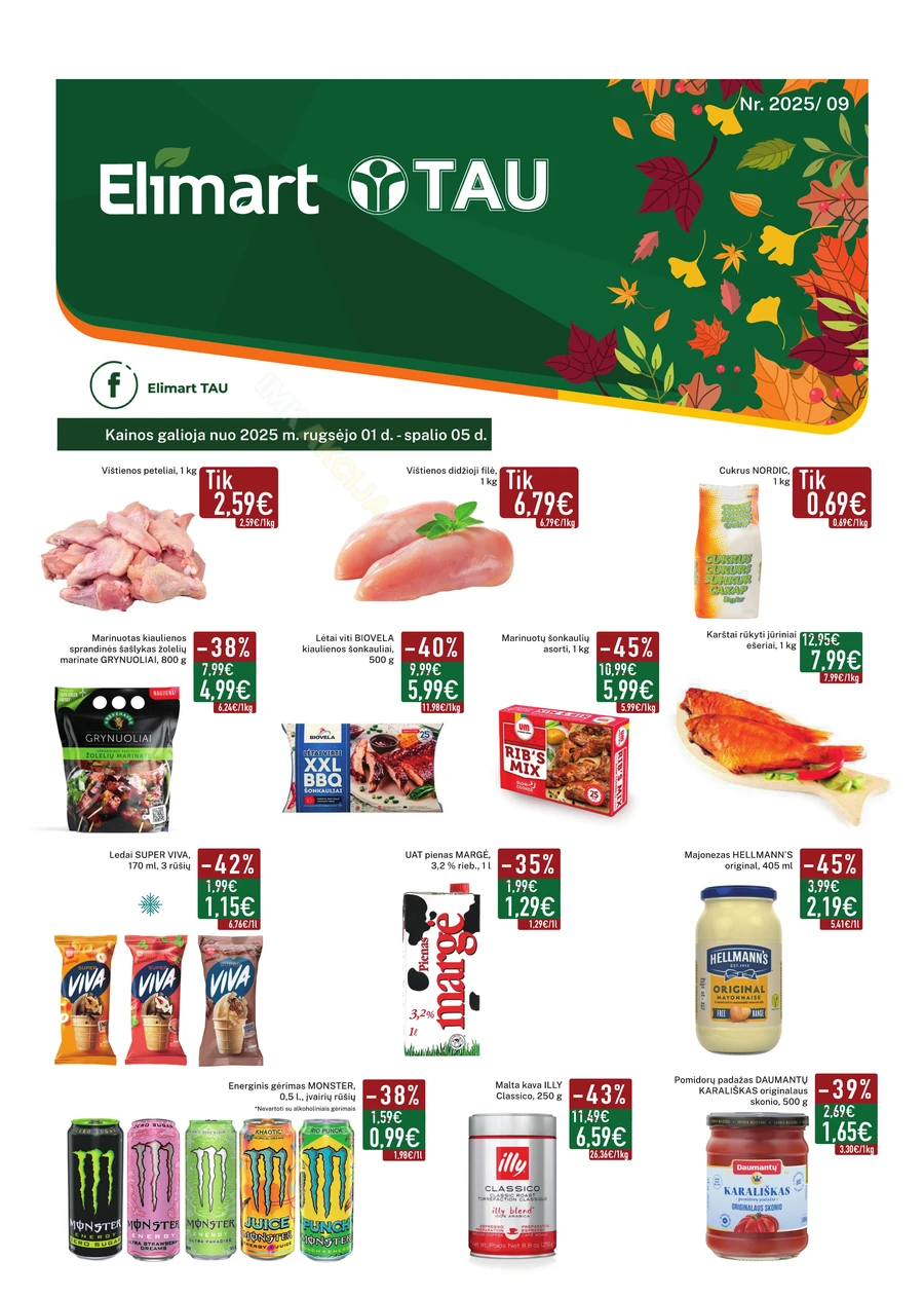 ELIMART, TAU akcijų leidinys Nr. 9 puslapis 1