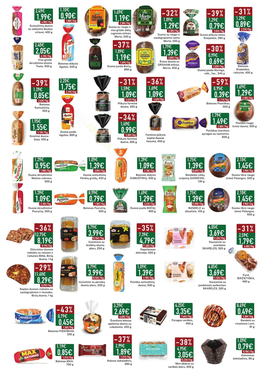 ELIMART, TAU akcijų leidinys Nr. 1 puslapis 8