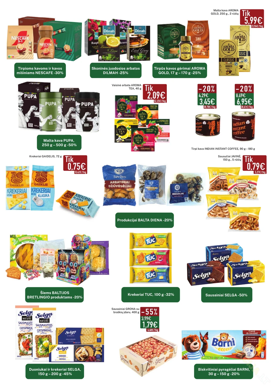 ELIMART, TAU akcijų leidinys Nr. 1 puslapis 9