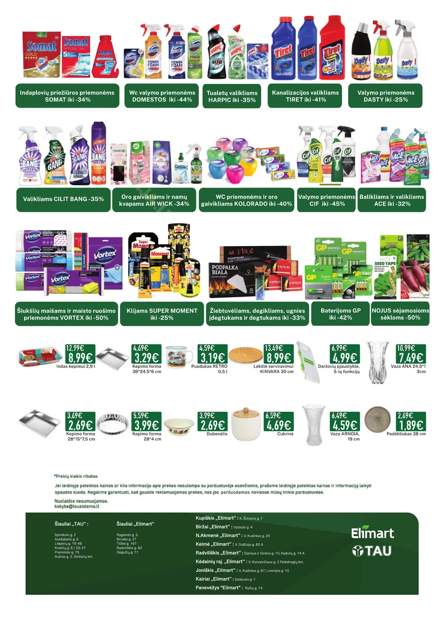 ELIMART, TAU akcijų leidinys Nr. 3 puslapis 16