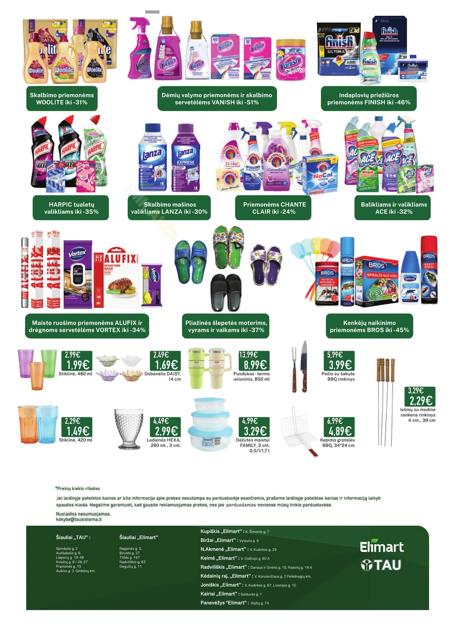 ELIMART, TAU akcijų leidinys Nr. 6 puslapis 16