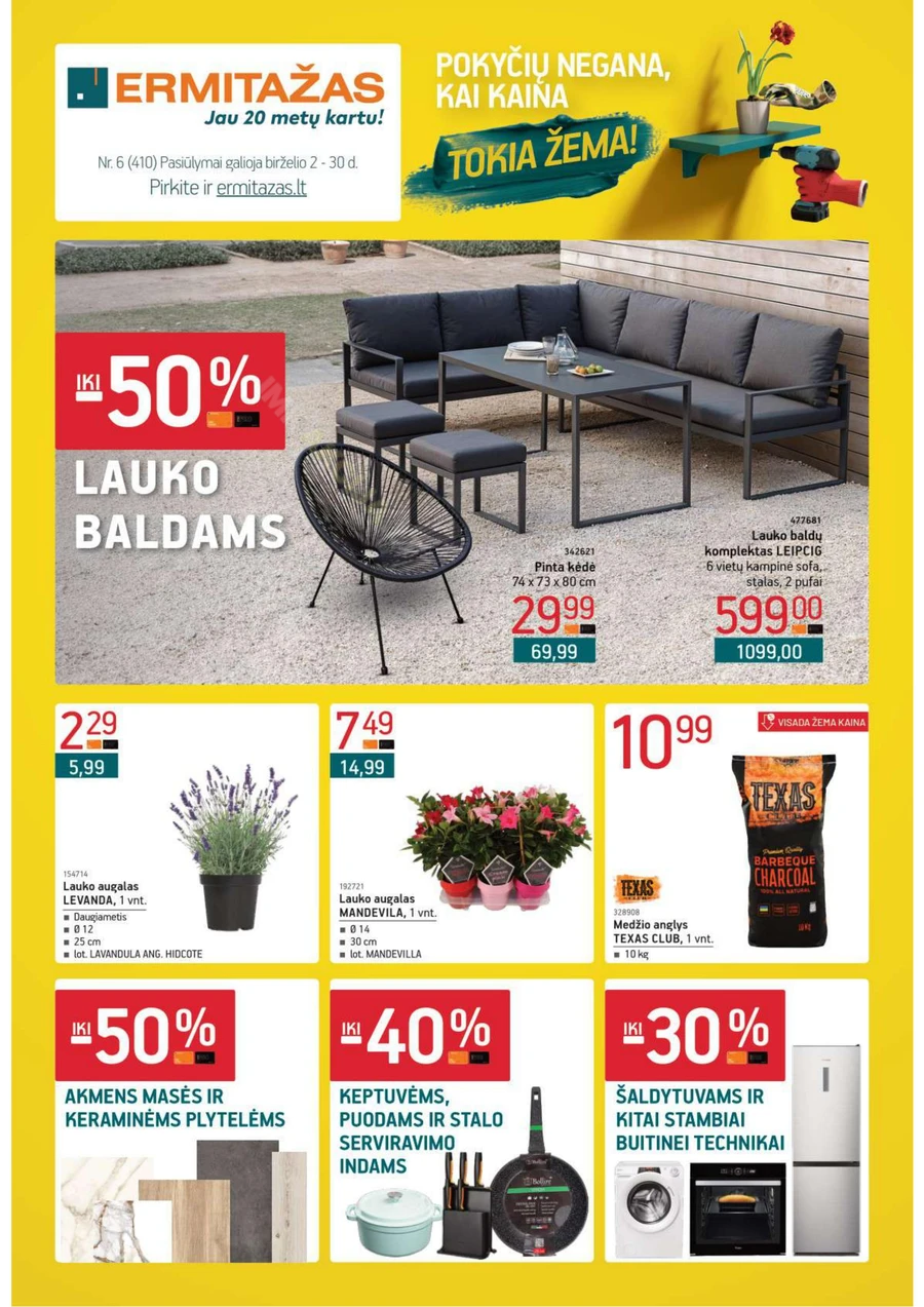 ERMITAŽAS akcijų leidinys Nr. 6 puslapis 1