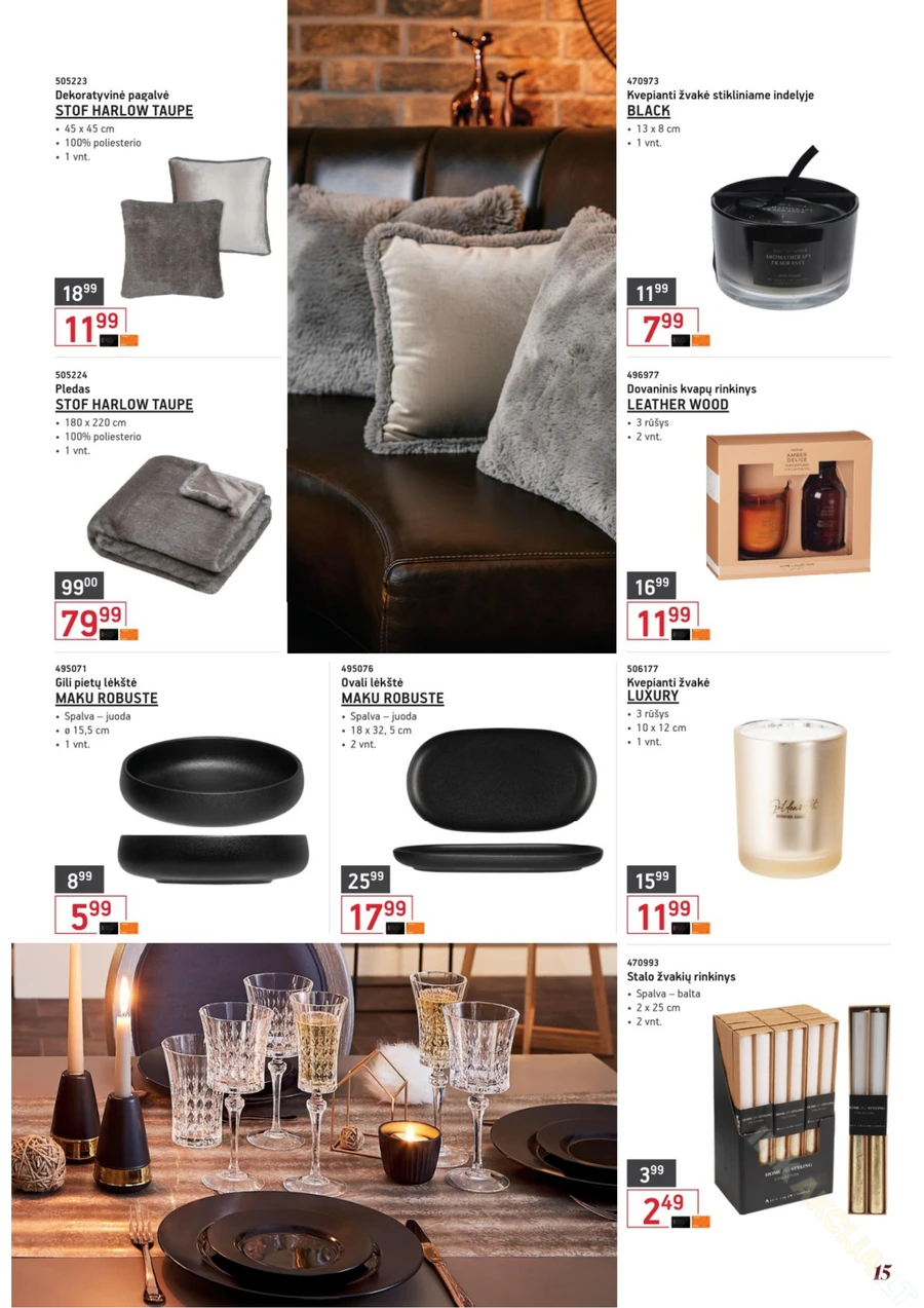 ERMITAŽAS Kalėdinis akcijų katalogas puslapis 15