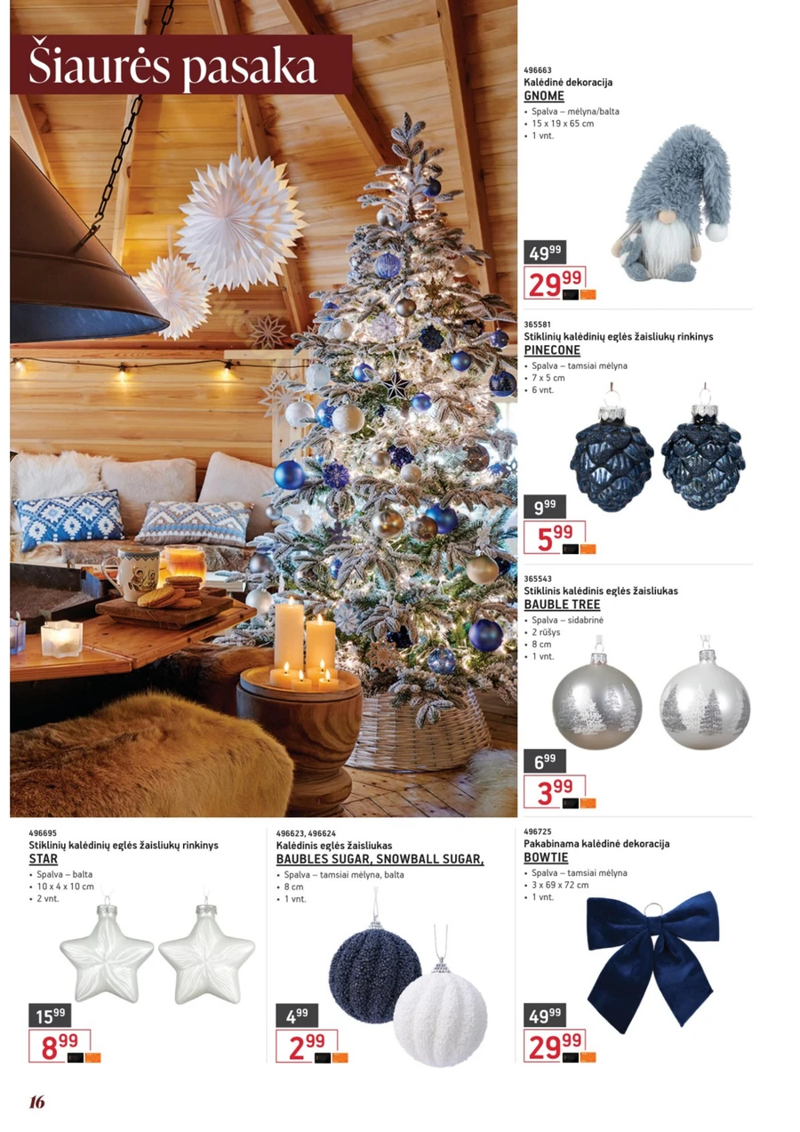 ERMITAŽAS Kalėdinis akcijų katalogas puslapis 16