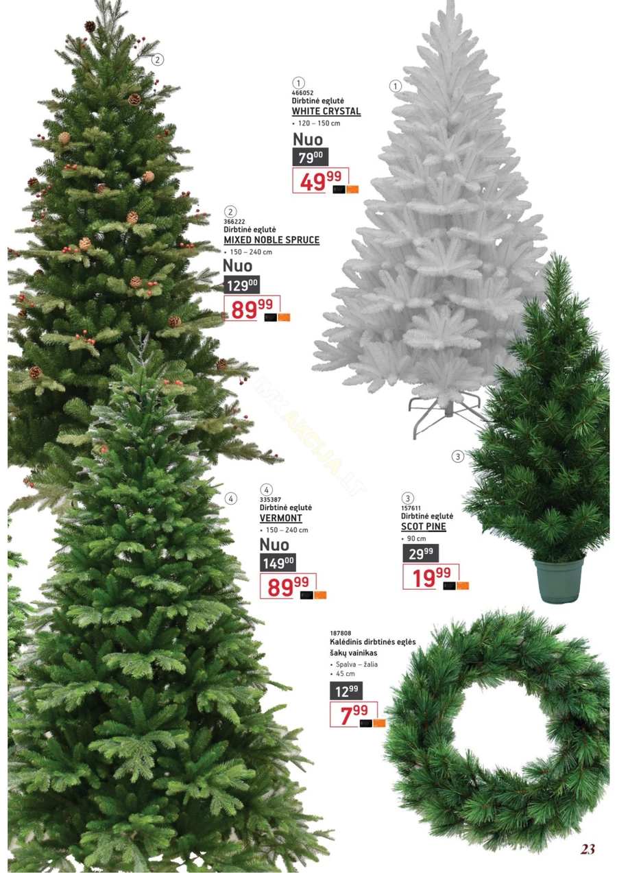 ERMITAŽAS Kalėdinis akcijų katalogas puslapis 23