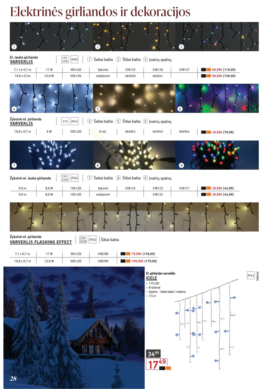 ERMITAŽAS Kalėdinis akcijų katalogas puslapis 28