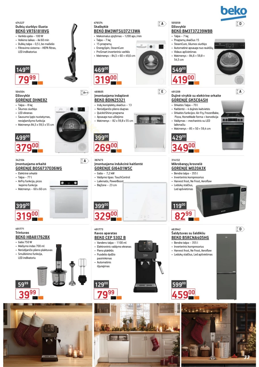 ERMITAŽAS Kalėdinis akcijų katalogas puslapis 33