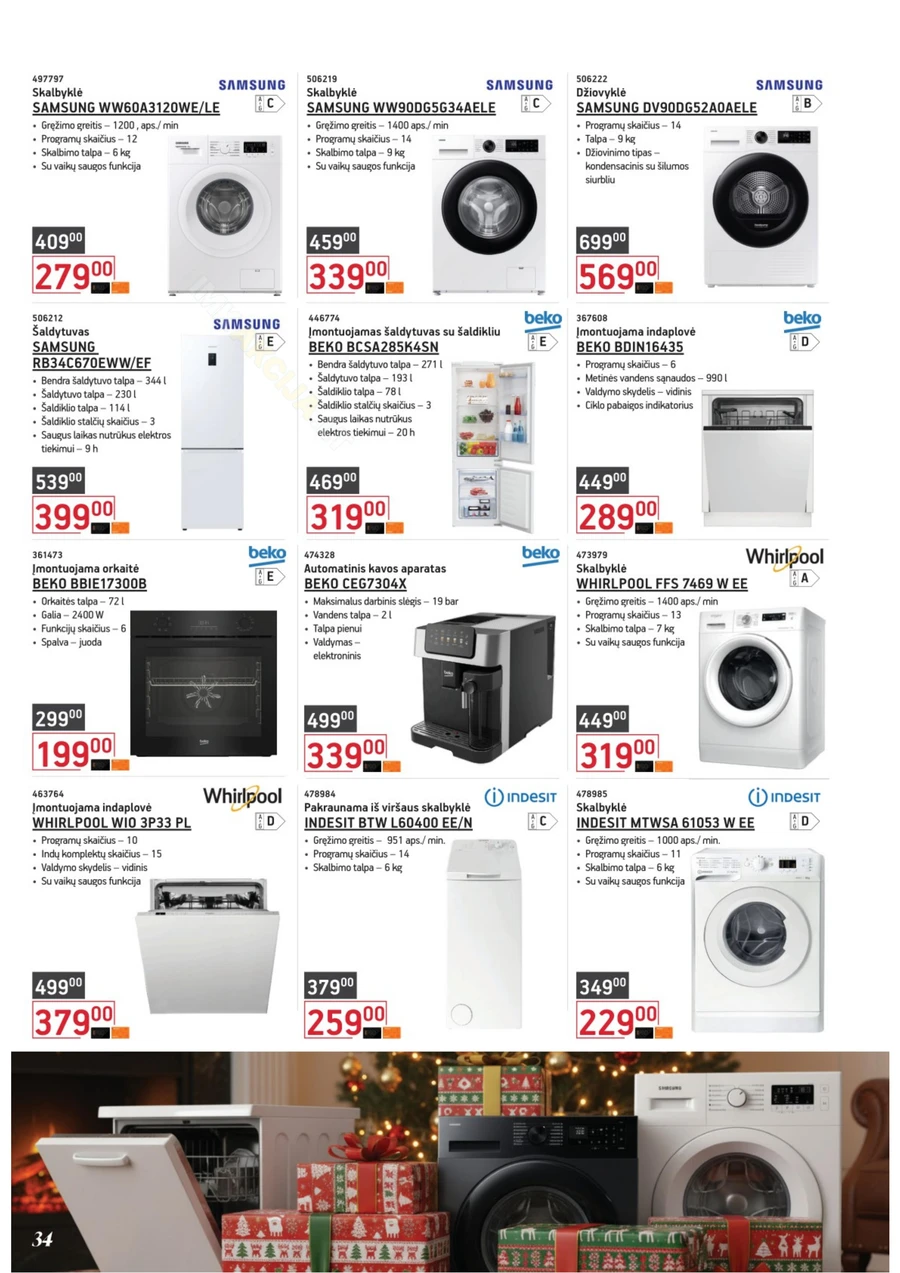 ERMITAŽAS Kalėdinis akcijų katalogas puslapis 34