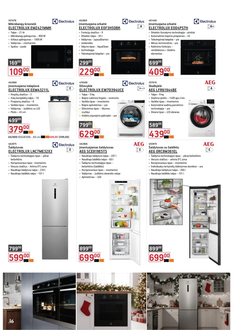 ERMITAŽAS Kalėdinis akcijų katalogas puslapis 36