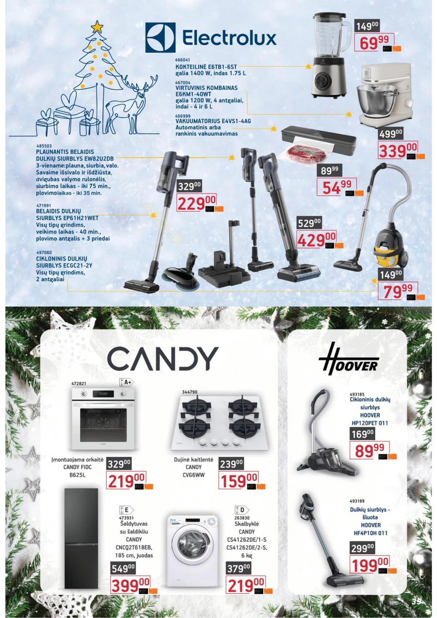 ERMITAŽAS Kalėdinis akcijų katalogas puslapis 39