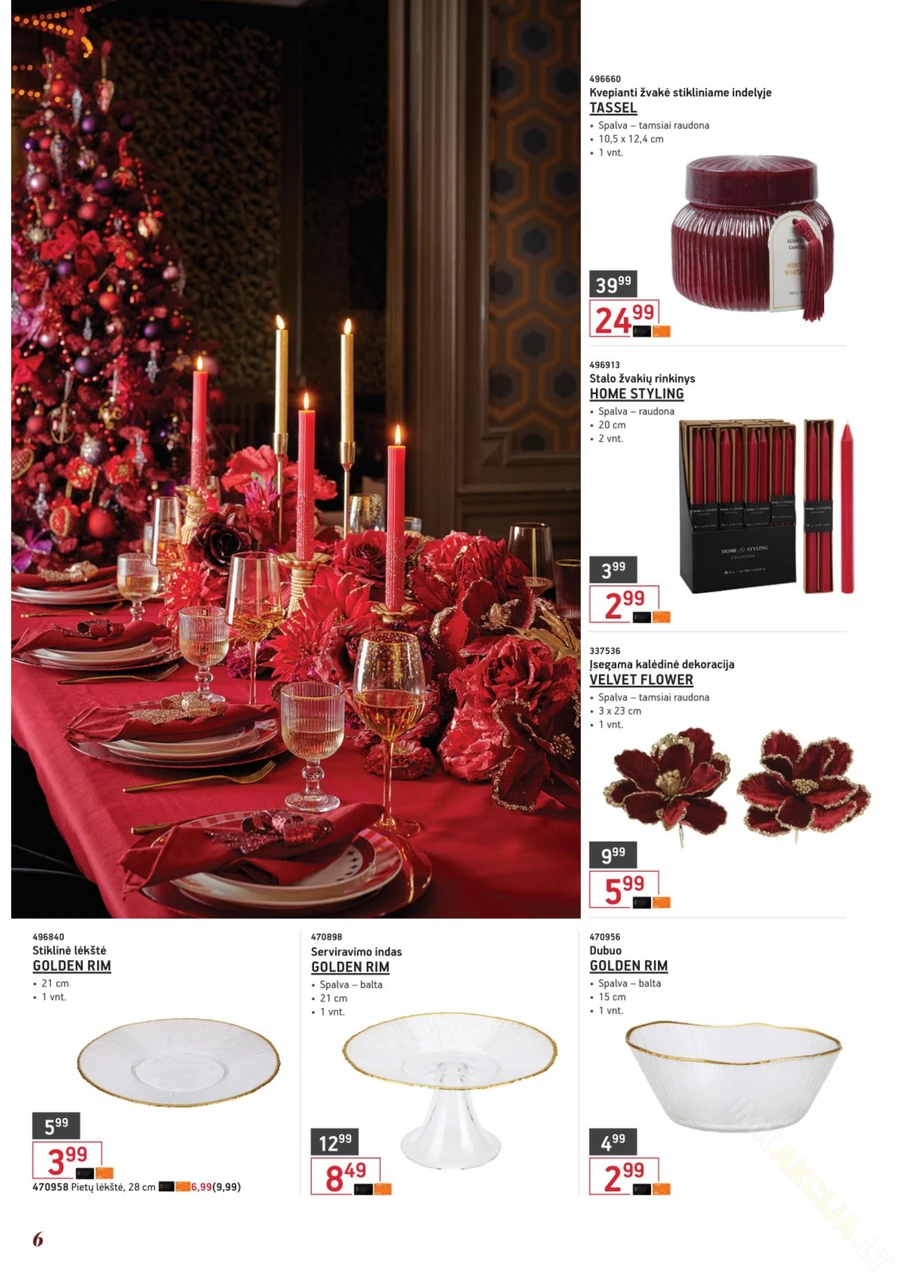 ERMITAŽAS Kalėdinis akcijų katalogas puslapis 6