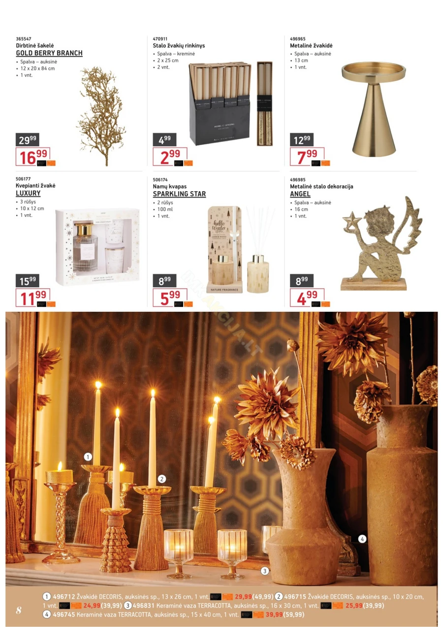 ERMITAŽAS Kalėdinis akcijų katalogas puslapis 8