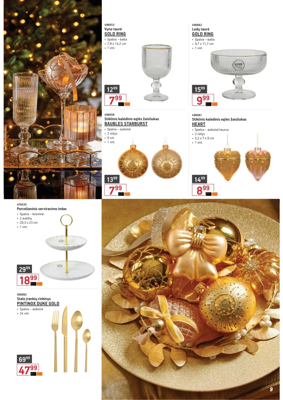 ERMITAŽAS Kalėdinis akcijų katalogas puslapis 9