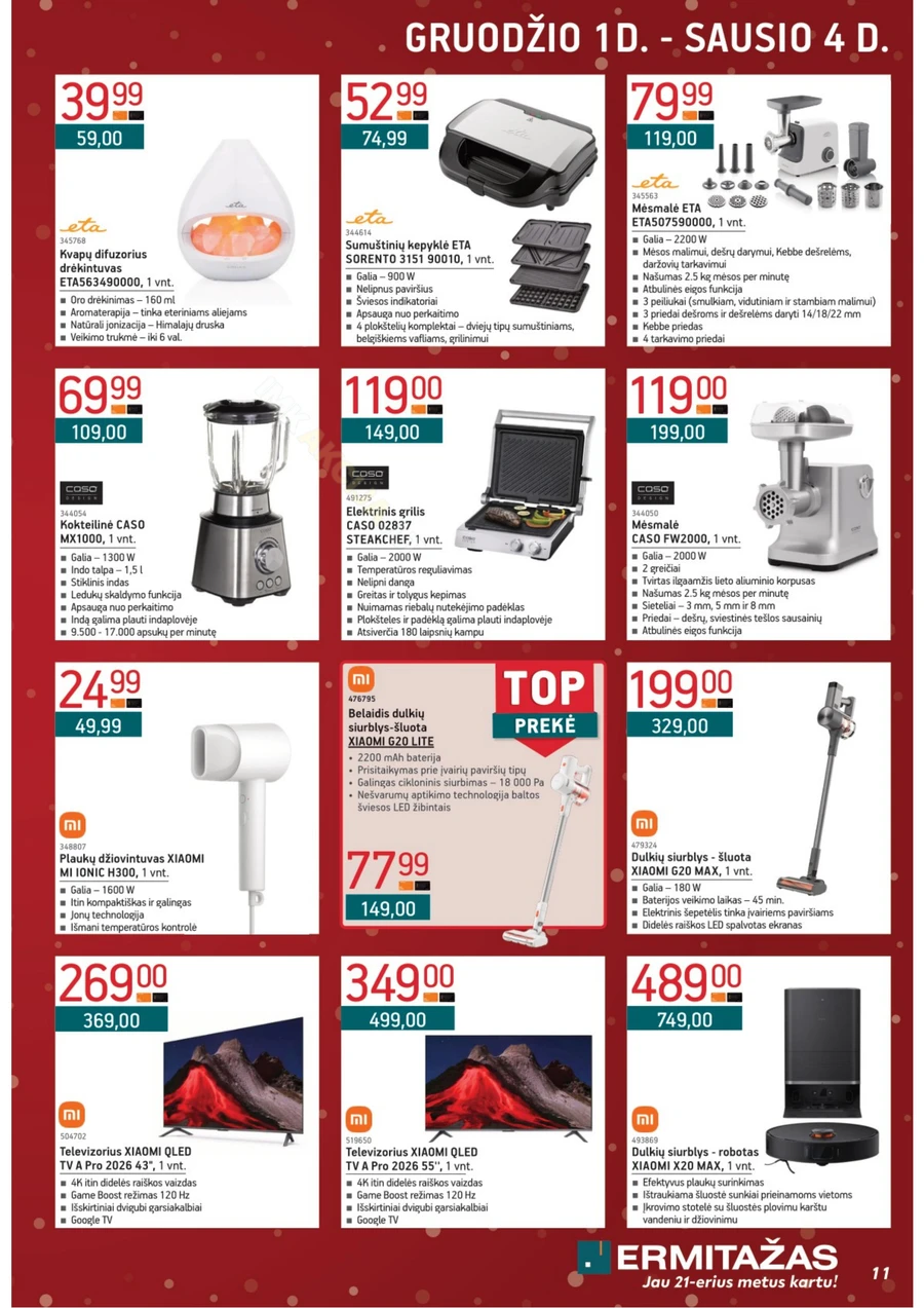ERMITAŽAS akcijų leidinys Nr. 12 puslapis 11