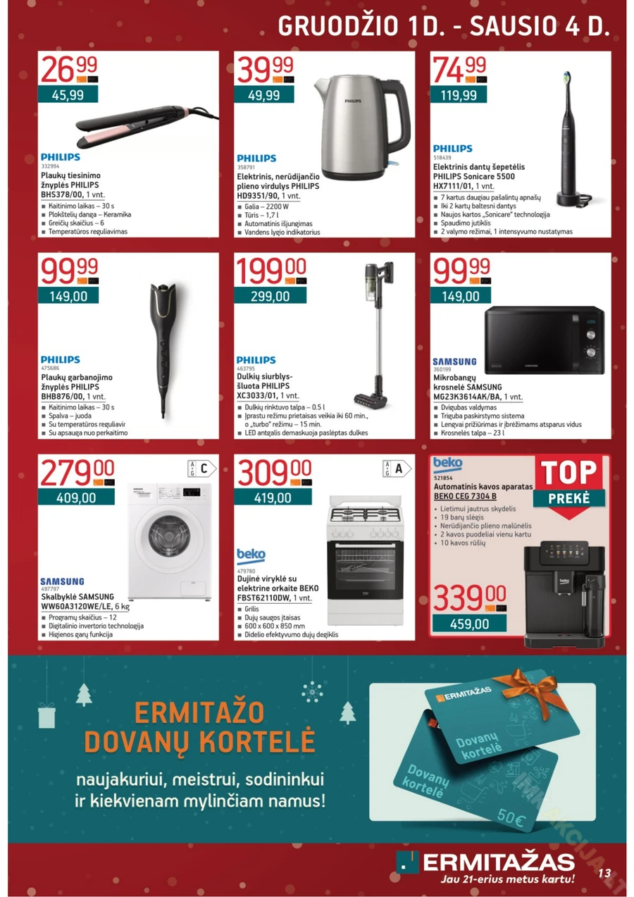 ERMITAŽAS akcijų leidinys Nr. 12 puslapis 13