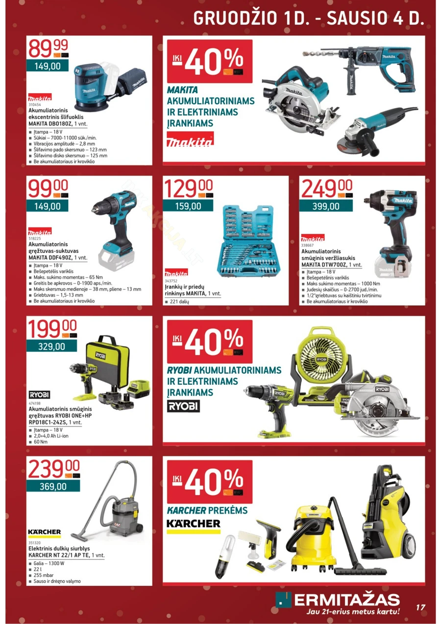 ERMITAŽAS akcijų leidinys Nr. 12 puslapis 17