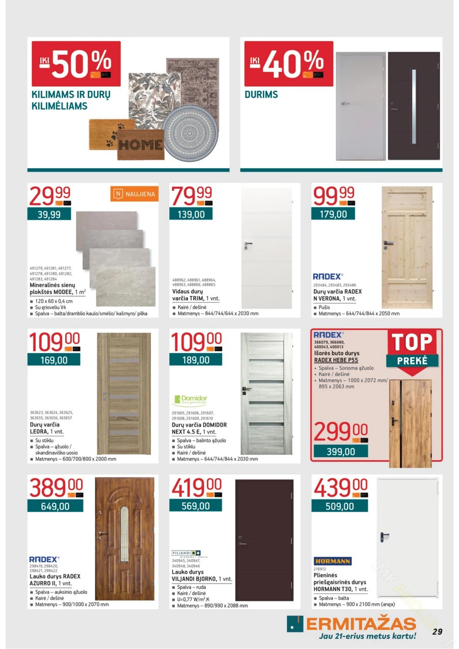 ERMITAŽAS akcijų leidinys Nr. 12 puslapis 29