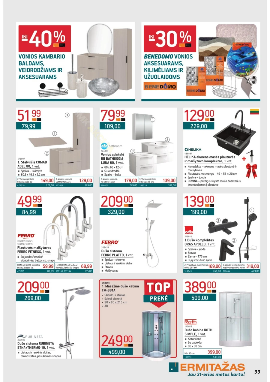 ERMITAŽAS akcijų leidinys Nr. 12 puslapis 33