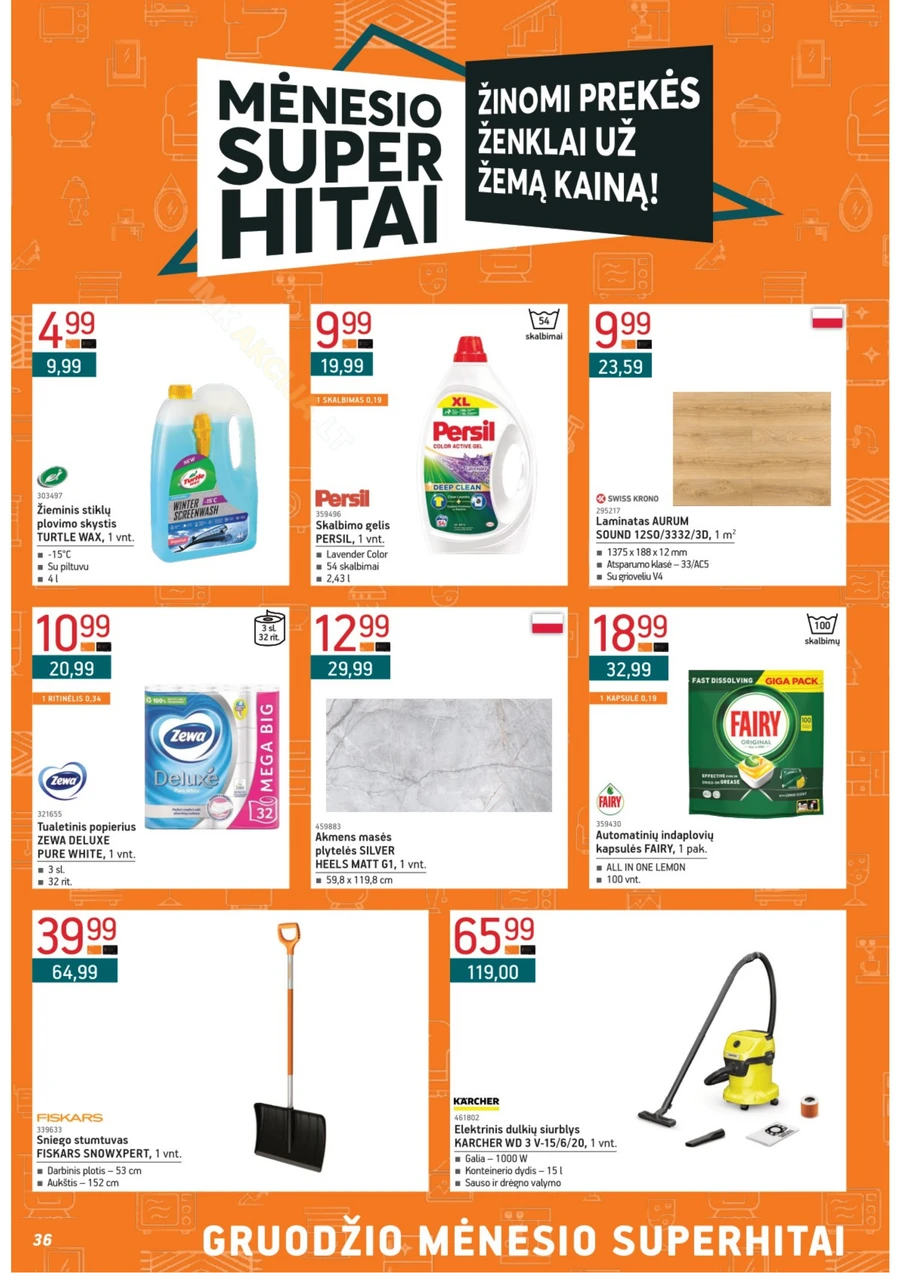 ERMITAŽAS akcijų leidinys Nr. 12 puslapis 36