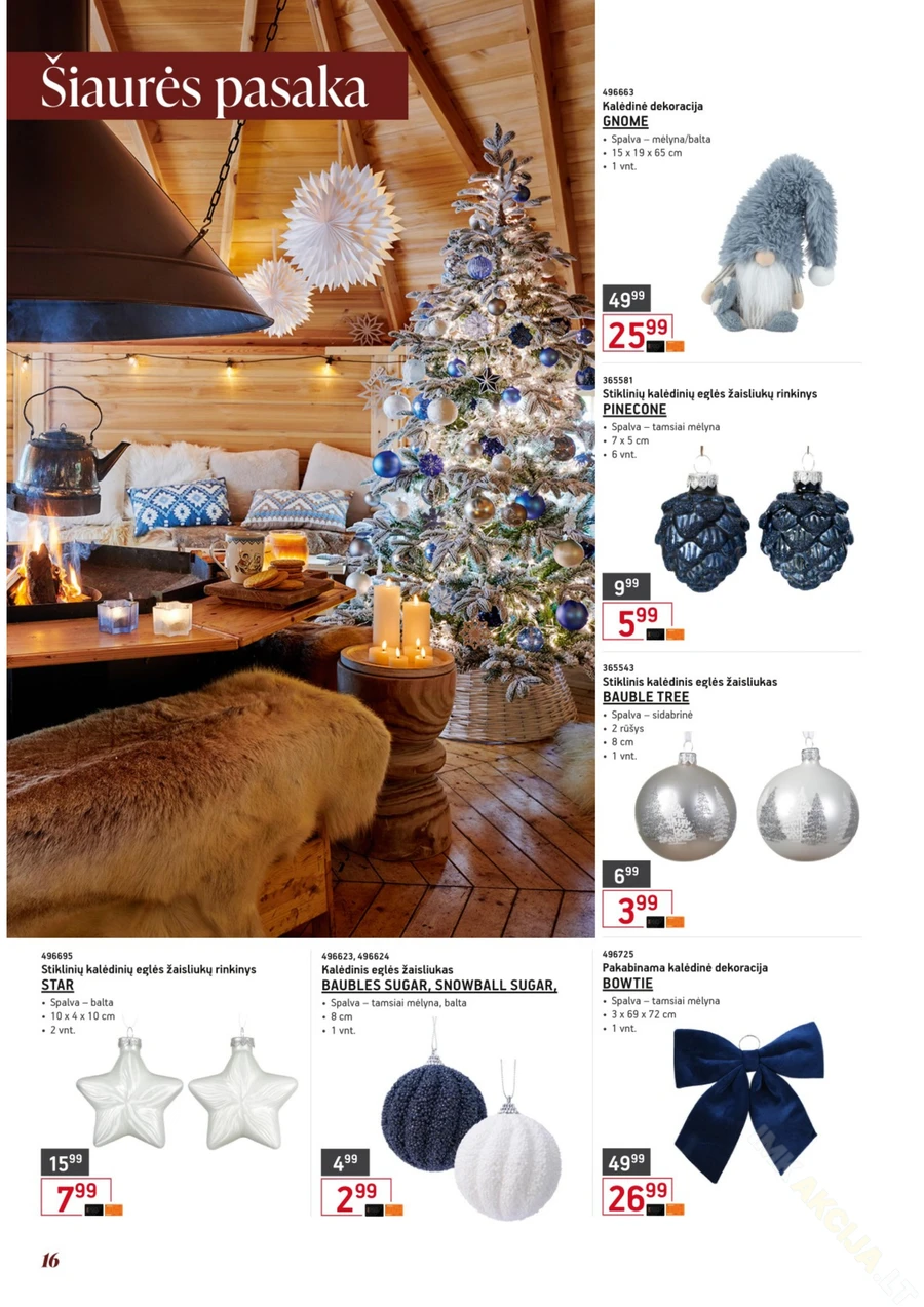 ERMITAŽAS Kalėdinis akcijų katalogas puslapis 16