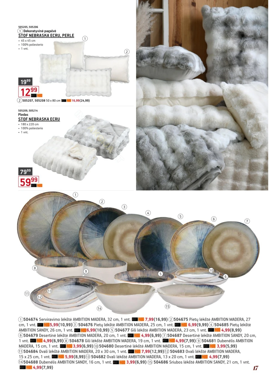 ERMITAŽAS Kalėdinis akcijų katalogas puslapis 17